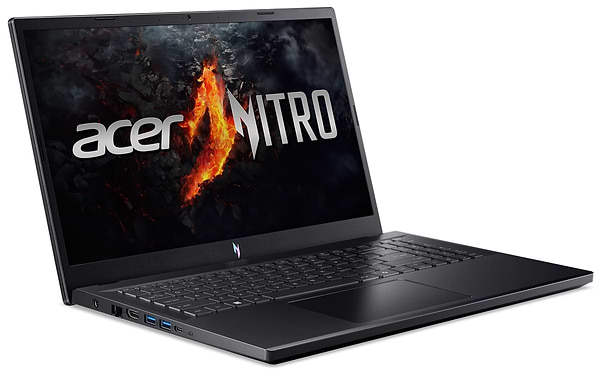 Фото - Ноутбук игровой Acer Nitro V 15 ANV15-41-R3ZS (NH.QSFEU.002) Obsidian Black