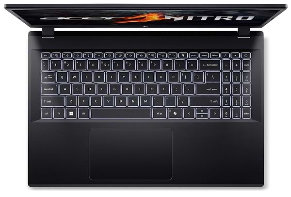 Фото - Ноутбук игровой Acer Nitro V 15 ANV15-41-R3ZS (NH.QSFEU.002) Obsidian Black