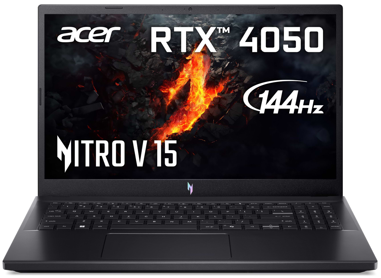 Ноутбук игровой Acer Nitro V15 ANV15-41 (NH.QSGEU.006) Obsidian Black - Фото 1