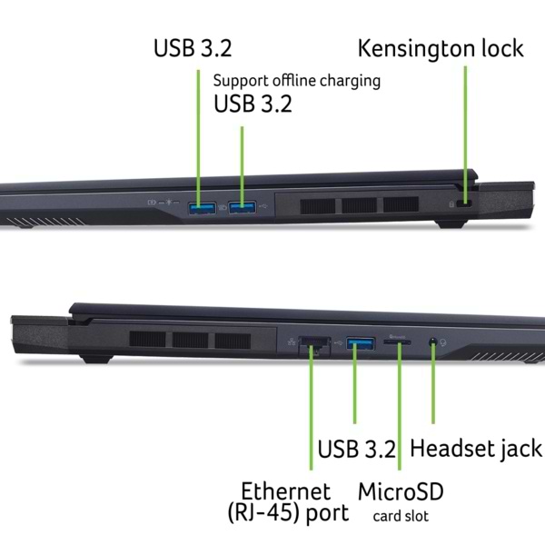 Фото - Ноутбук игровой Acer Predator Helios Neo 16 AI PHN16-73-98FX (NH.QX5EU.00G) Abyssal Black