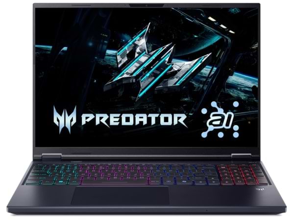 Ноутбук ігровий Acer Predator Helios Neo 16 AI PHN16-73-98FX (NH.QX5EU.00G) Abyssal Black - Фото 1