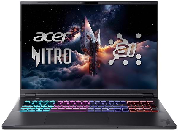 Фото - Ноутбук ігровий Acer Nitro 18 AN18-61 (NH.QYFEU.003) Obsidian Black