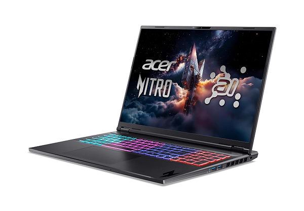 Фото - Ноутбук ігровий Acer Nitro 18 AN18-61 (NH.QYFEU.003) Obsidian Black