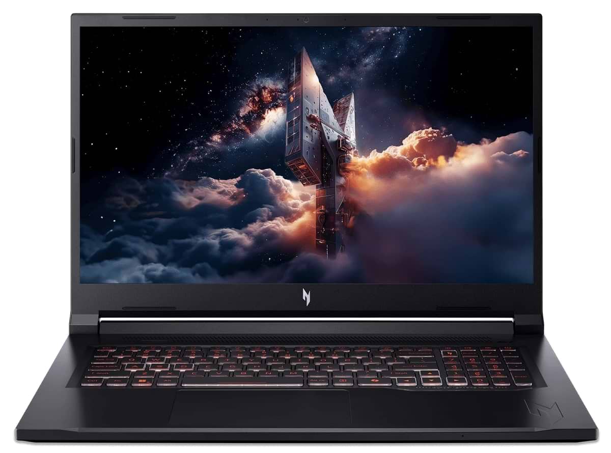 Ноутбук ігровий Acer Nitro V 17 AI ANV17-41-R7NT (NH.QYVEU.006) Obsidian Black - Фото 1