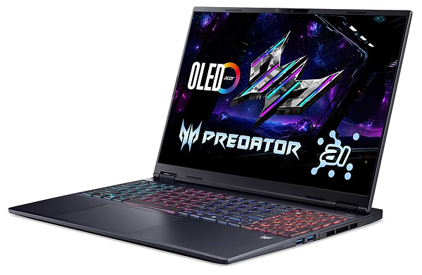 Фото - Ноутбук ігровий Acer Predator Helios Neo 16S AI PHN16S-71-97WE (NH.QZEEU.002) Abyssal Black