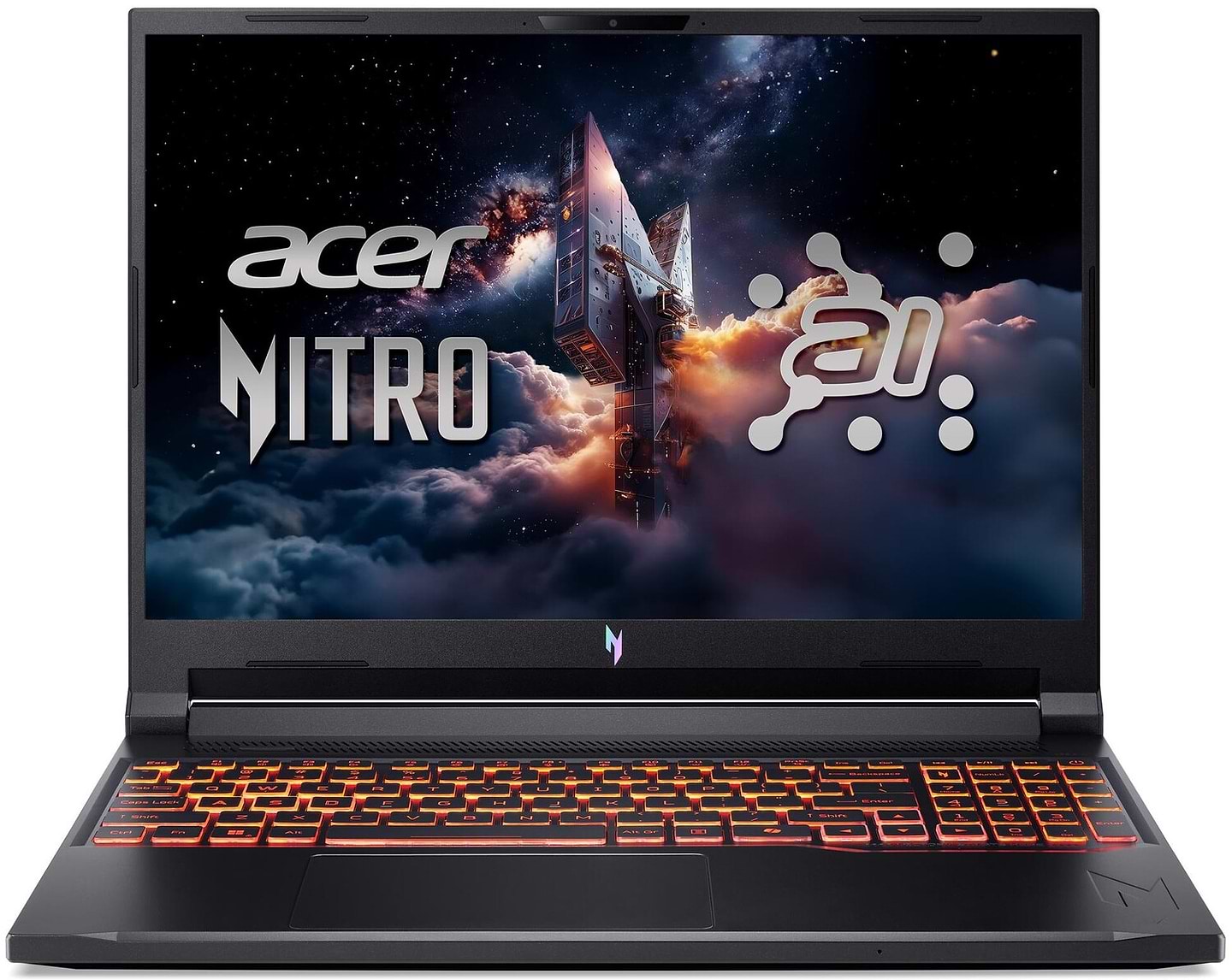 Ноутбук игровой Acer Nitro V 16 ANV16-61 (NH.U1EEU.008) Obsidian Black - Фото 1