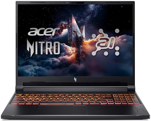 Фото - Ноутбук игровой Acer Nitro V 16 ANV16-61 (NH.U1EEU.008) Obsidian Black
