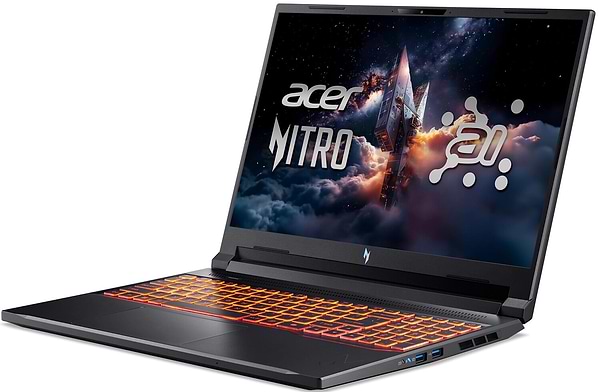 Фото - Ноутбук игровой Acer Nitro V 16 ANV16-61 (NH.U1EEU.008) Obsidian Black