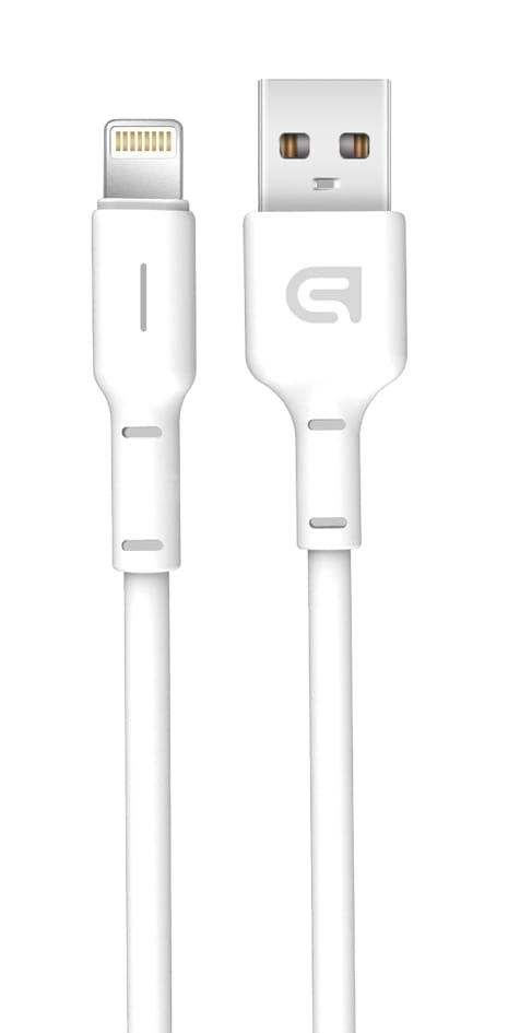 Кабель синхронізації даних Armorstandart AR12 USB - Lightning, 3А, 1 m White (ARM59531)