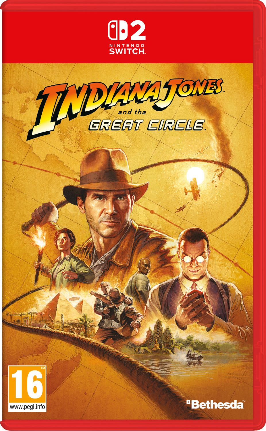 Игровой картридж Nintendo Indiana Jones and the Great Circle [Nintendo Switch 2]