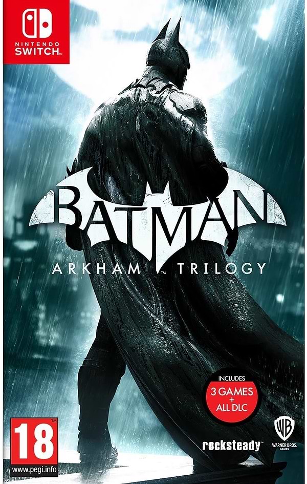 Фото - Ігровий картридж Nintendo Switch Batman Arkham Trilogy Фото - Ігровий картридж Nintendo Switch Batman Arkham Trilogy