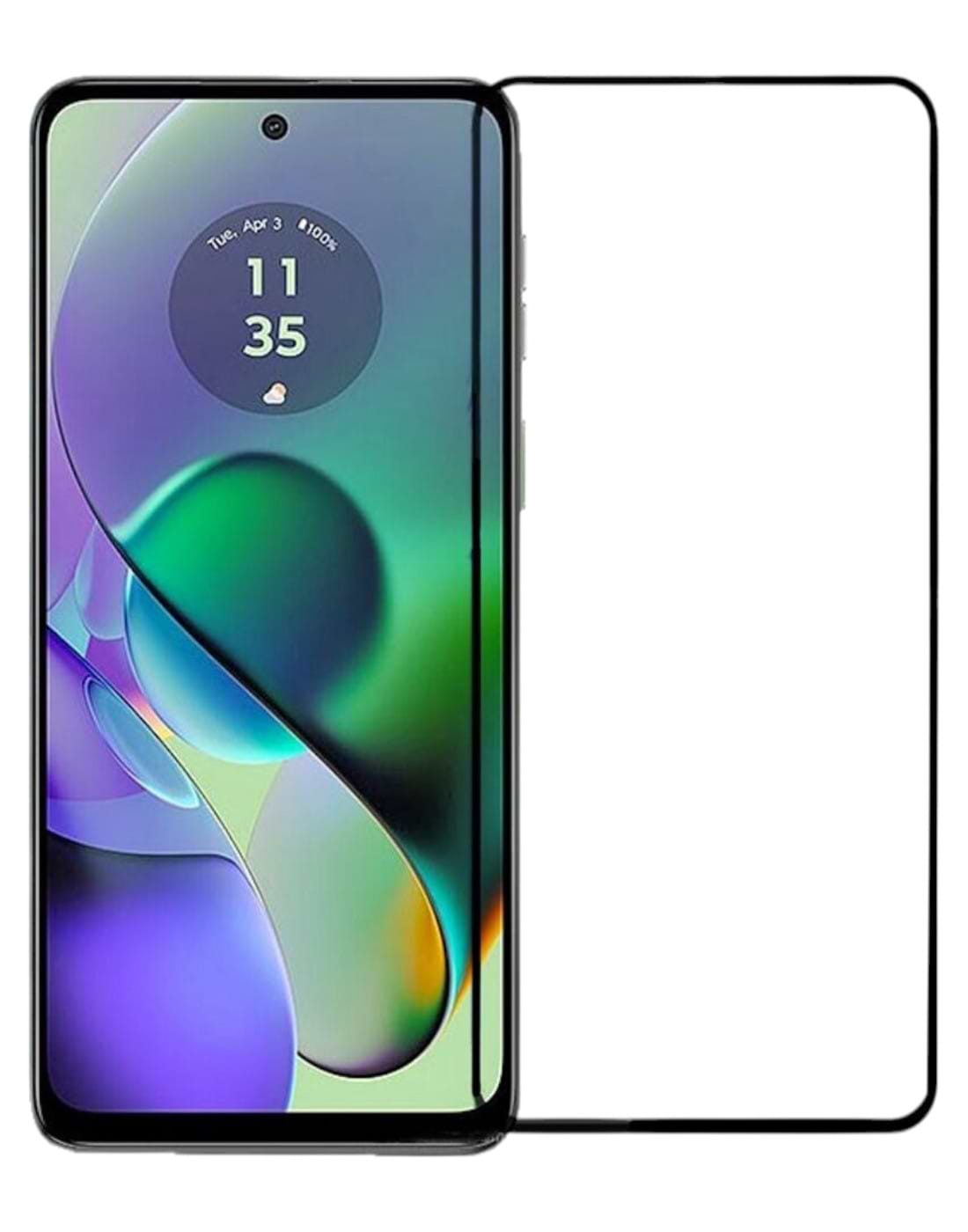 Защитное стекло для смартфона BeCover Motorola Moto G54/G54 Power Black (710107)