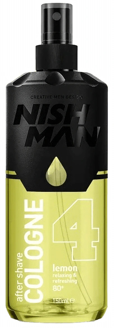 Одеколон после бритья Nishman Lemon Cologne No.4 150 мл (8682035085003)