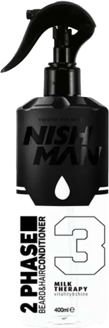 Кондиціонер для бороди Nishman Milk therapy Complex 400 мл (8682035088240)