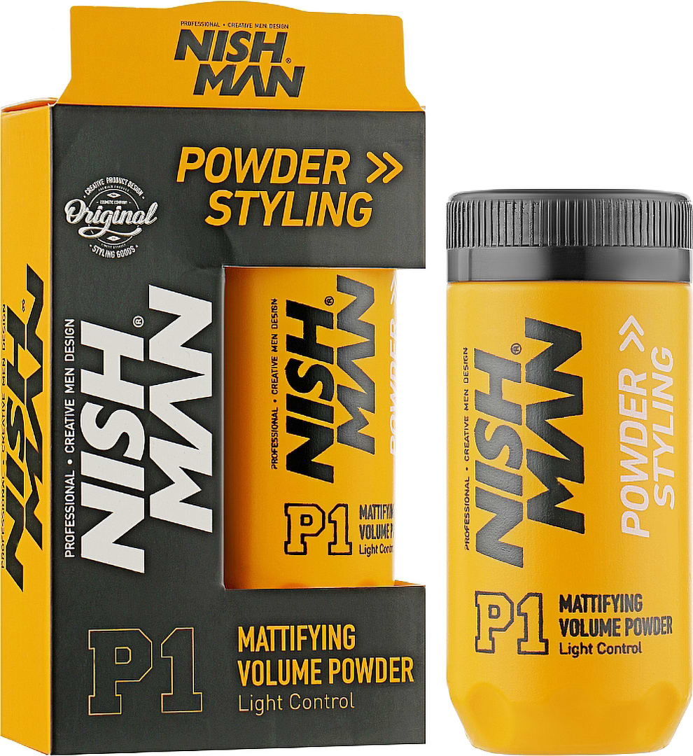 Пудра для укладки волосся Nishman Matte Finish Volume Powder And Styling 20 г (8682035088851)