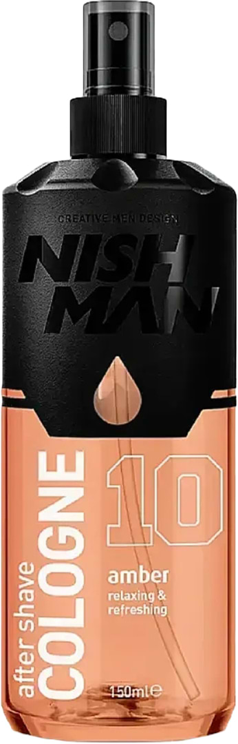 Одеколон после бритья Nishman Amber Cologne No.10 150 мл (8682035086147)