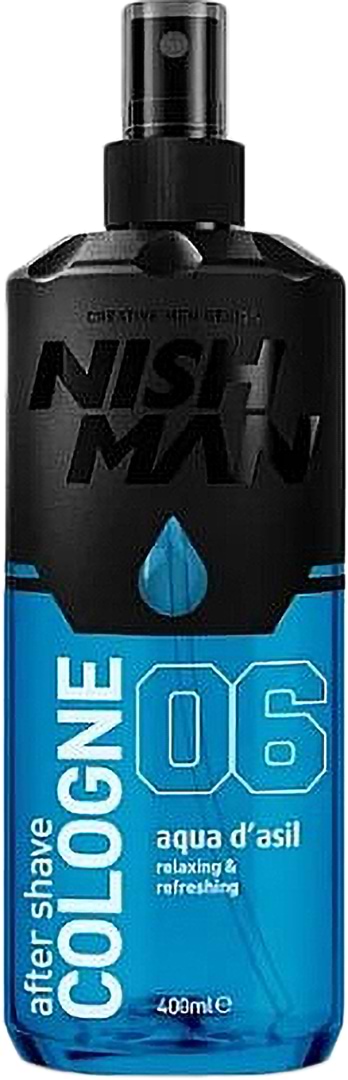 Одеколон после бритья Nishman Aqua D'asil Cologne No.6 400 мл (8682035083696)