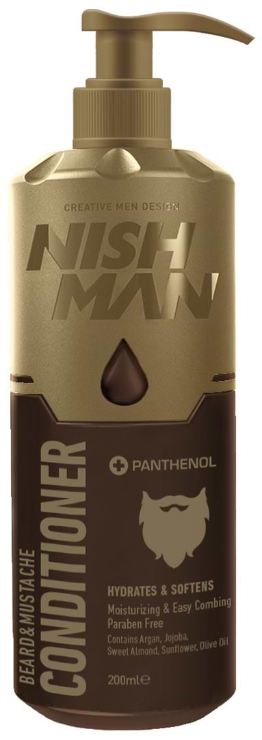 Кондиционер для бороды Nishman Beard and Mustache Care Conditioner 200 мл (8682035083160)