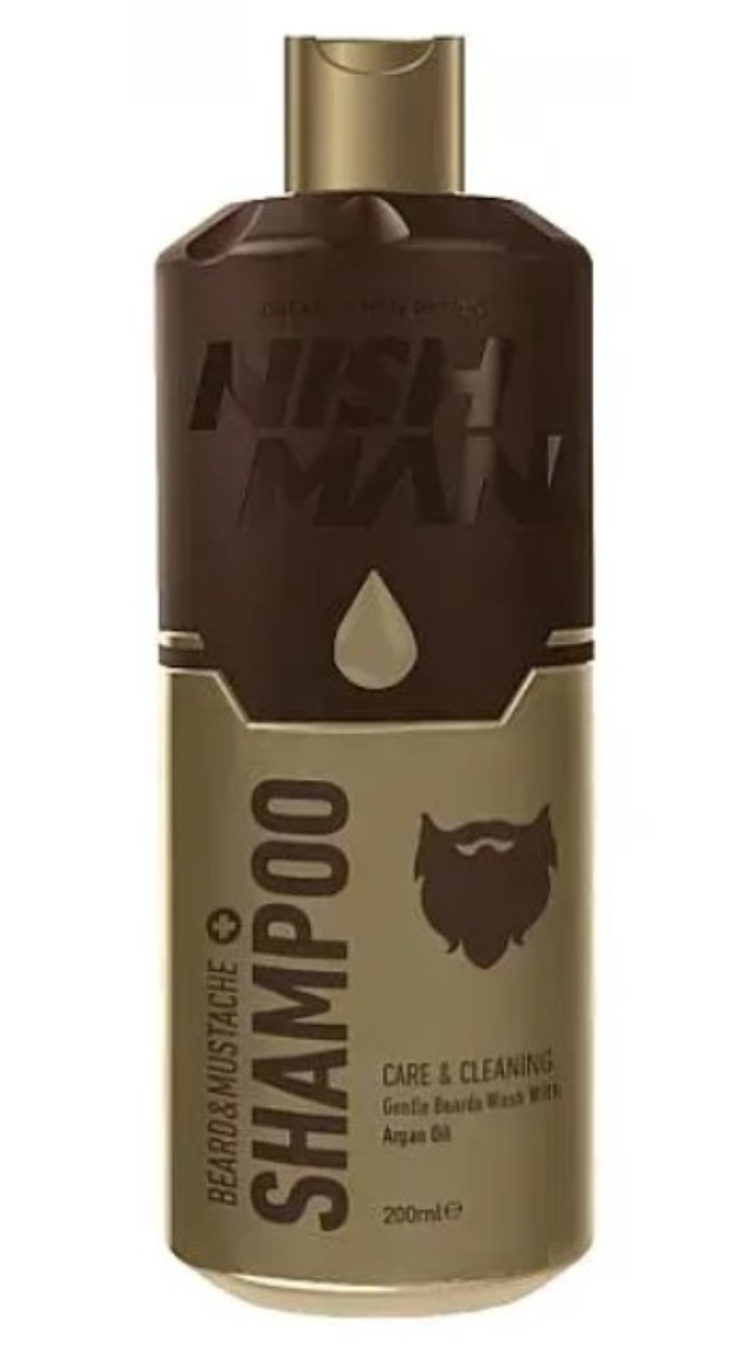 Шампунь для бороди Nishman Beard and Mustache Care Shampoo 200 мл (8682035083153)