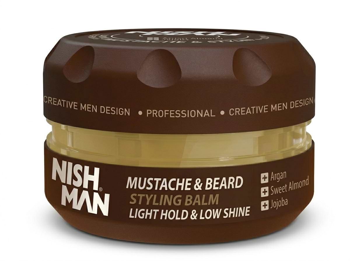 Бальзам для бороди Nishman Beard & Mustache Styling Balm 100 мл (8682035082361)
