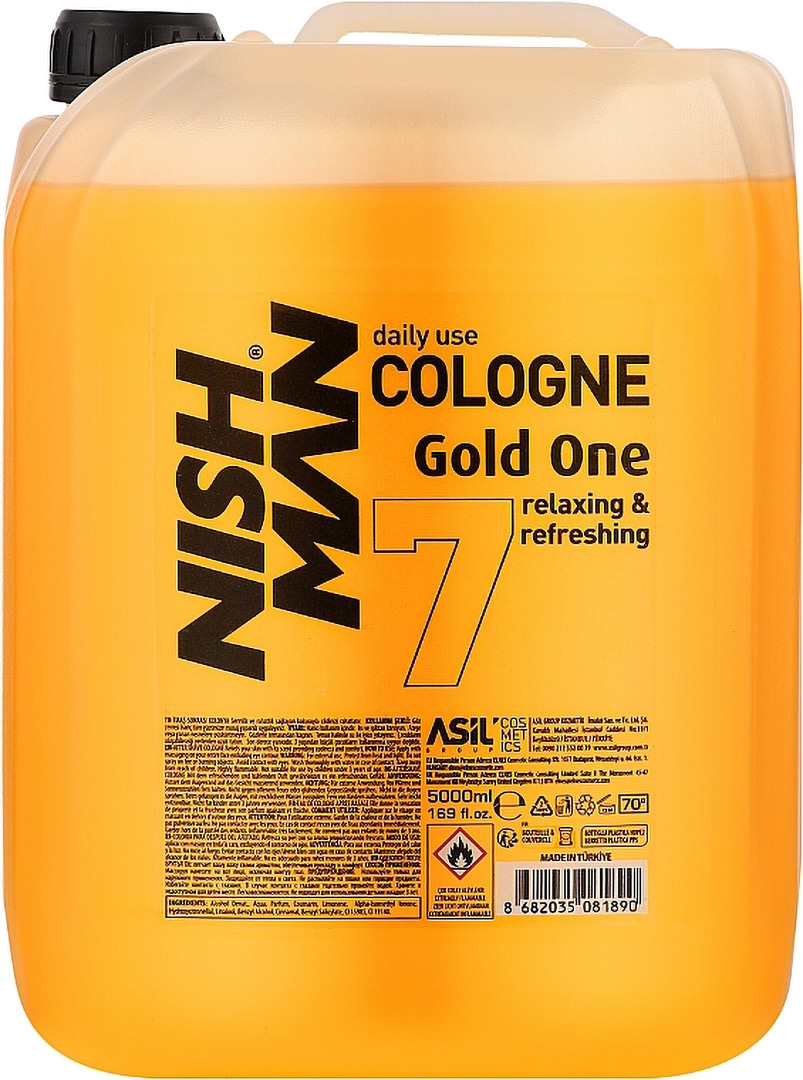 Одеколон после бритья Nishman Gold One Cologne 5000 мл (8682035081890)