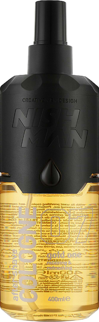 Одеколон после бритья Nishman Gold One Cologne No.7 400 мл (8682035083702)