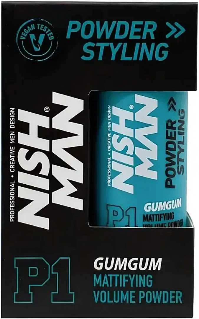 Пудра для укладки волосся Nishman Matte Finish Volume Powder P1 Gum Gum 20 г (8684736670991)