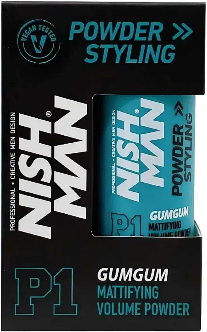 Фото - Пудра для укладки волосся Nishman Matte Finish Volume Powder P1 Gum Gum 20 г (8684736670991)