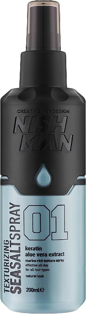 Спрей для волос Nishman Texturizing Sea Salt Spray (8682035084815)