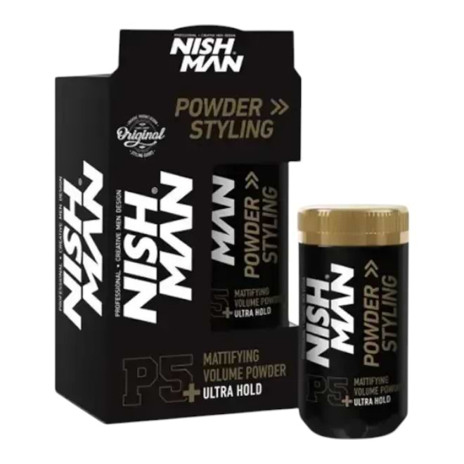 Гель и воск для укладки волос Nishman Styling Powder Ultra Hold 20 г (8682035084518)