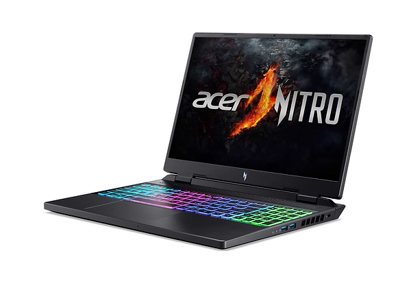 Фото - Ноутбук ігровий Acer Nitro 16 AN16-42-R287 (NH.QSKEU.005) Obsidian Black
