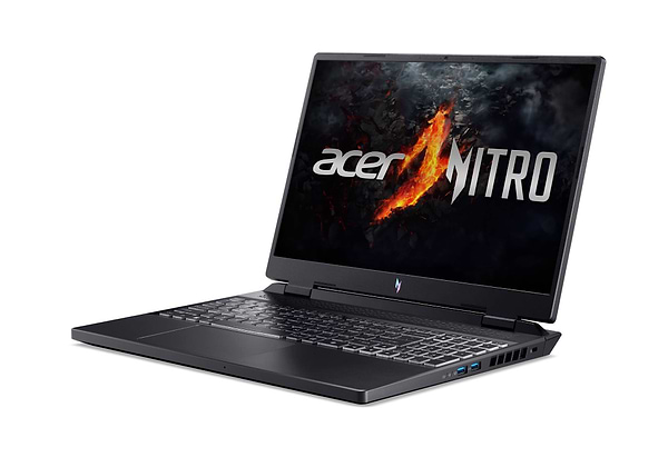 Фото - Ноутбук ігровий Acer Nitro 16 AN16-42-R287 (NH.QSKEU.005) Obsidian Black