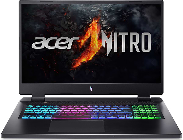 Фото - Ноутбук игровой Acer Nitro 17 AN17-42 (NH.QSEEU.002) Obsidian Black