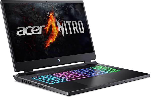 Фото - Ноутбук игровой Acer Nitro 17 AN17-42 (NH.QSEEU.002) Obsidian Black