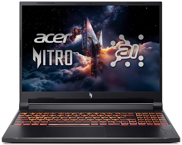 Фото - Ноутбук игровой Acer Nitro V 16 ANV16-42 (NH.U1GEU.005) Black Фото - Ноутбук игровой Acer Nitro V 16 ANV16-42 (NH.U1GEU.005) Black