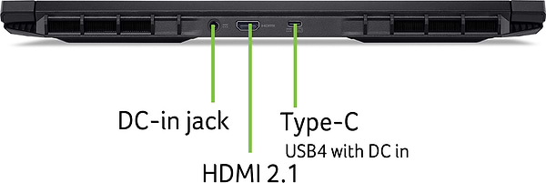 Фото - Ноутбук ігровий Acer Nitro V 16 AI ANV16-42 (NH.U1GEU.00A) Shale Black