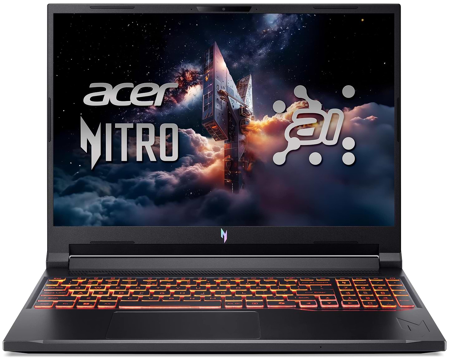 Купити Ноутбук ігровий Acer Nitro V 16 AI ANV16-61-R3M1 (NH.U1EEU.002) Shale Black - Фото 1 Ноутбук ігровий Acer Nitro V 16 AI ANV16-61-R3M1 (NH.U1EEU.002) Shale Black - Фото 1