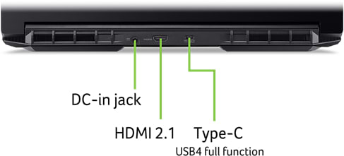 Фото - Ноутбук ігровий Acer Nitro V 16 ANV16-41-R62V (NH.QRUEU.00H) Obsidian Black