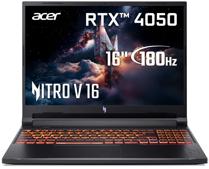 Ноутбук игровой Acer Nitro V 16 AI ANV16-42 (NH.U1JEU.002) Shale Black