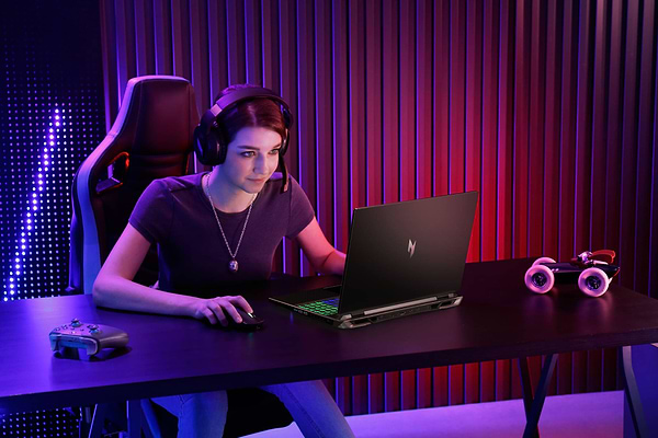 Фото - Ноутбук ігровий Acer Nitro 16 AN16-42-R287 (NH.QSKEU.005) Obsidian Black