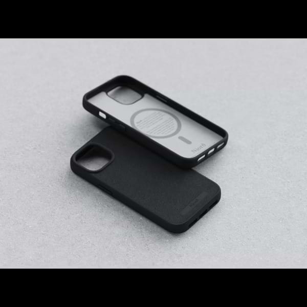 Фото - Чохол для смартфону Njord Suede MagSafe Case Black for iPhone 15 Plus (NA52SU00)