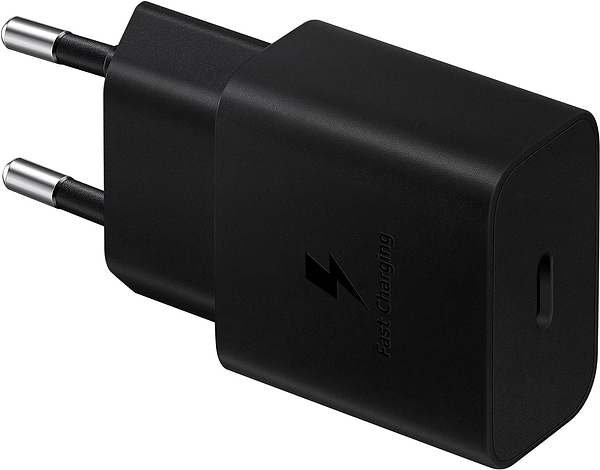 Фото - Мережевий зарядний пристрій Samsung 15W Power Adapter w/o Cable Black  (EP-T1510NBEGEU)