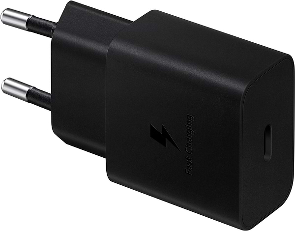 Фото - Мережевий зарядний пристрій Samsung 15W Power Adapter with Type-C to Type-C cable Black  (EP-T1510XBEGEU)