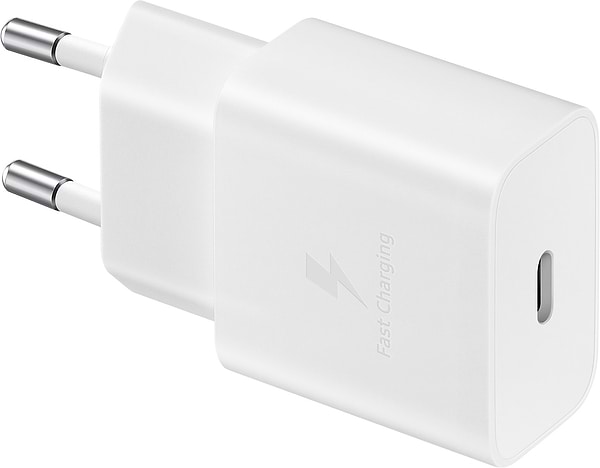 Фото - Сетевое зарядное устройство Samsung 15W Power Adapter with Type-C to Type-C cable White  (EP-T1510XWEGEU)