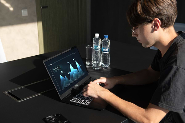 Фото - Ноутбук 2E Imaginary 15 (NL57AU-15UA08-W11EDU6) Black