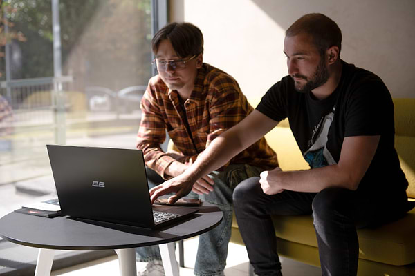 Фото - Ноутбук 2E Imaginary 15 (NL57AU-15UA08-W11EDU6) Black