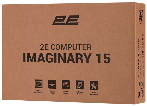 Фото - Ноутбук 2E Imaginary (NL57AU-15UA16-W11P12) Black
