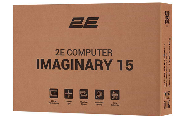 Фото - Ноутбук 2E Imaginary (NL57AU-15UA21-W11EDU6) Black