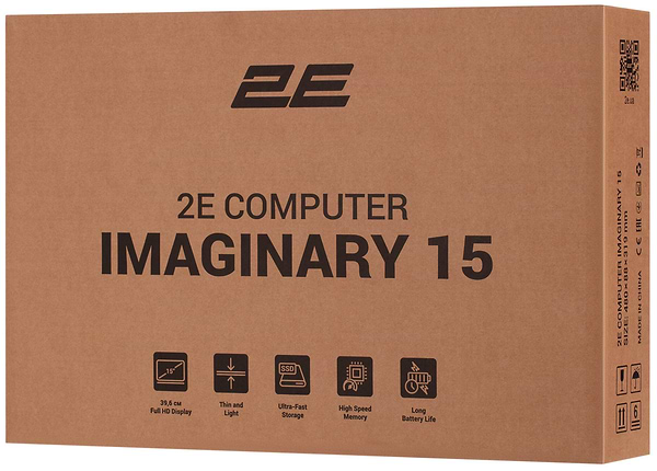 Фото - Ноутбук 2E Imaginary (NL57AU-15UA30-W11P12) Black