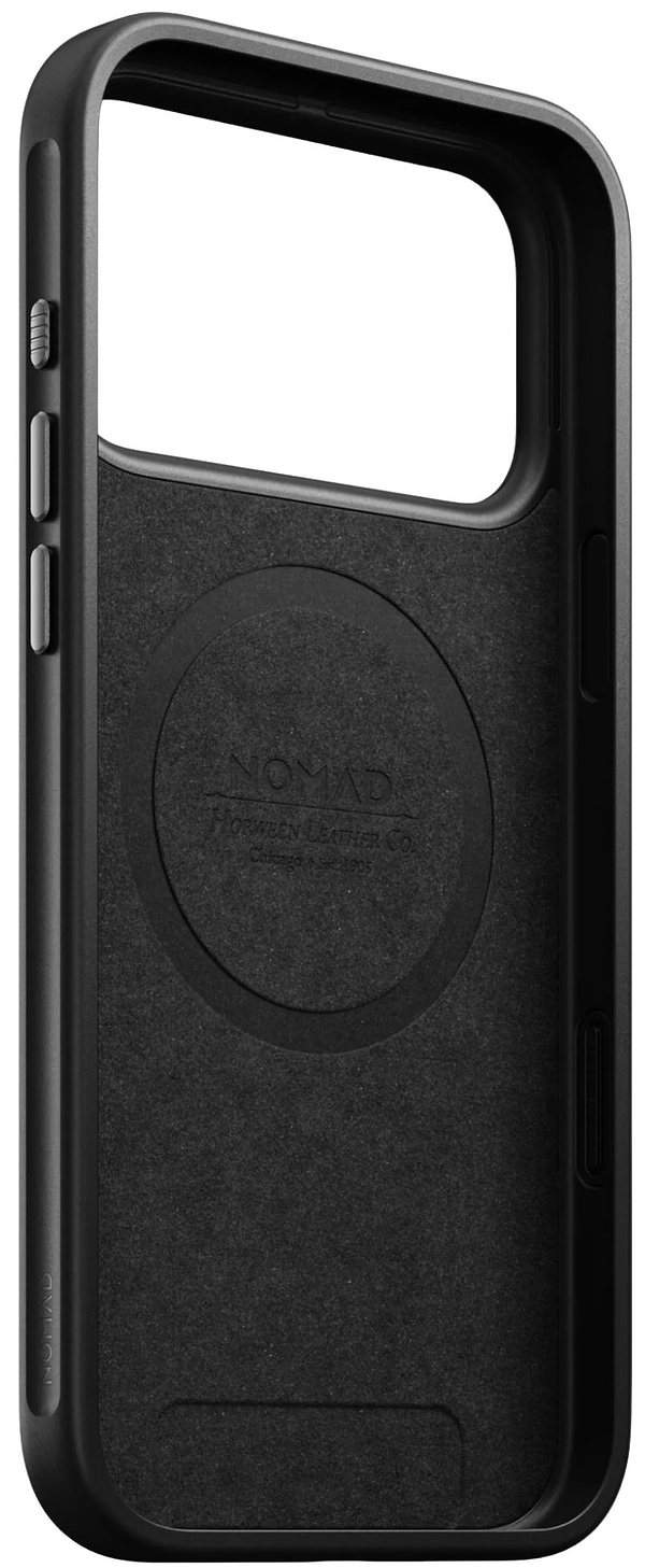 Фото - Чохол для смартфону Nomad Modern Leather Case Horween Burgundy for iPhone 17 Pro (NM011857858)